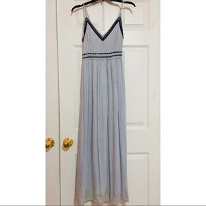 Blue Maxi Dress XS